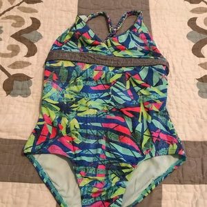 Cute swim suit with braided straps